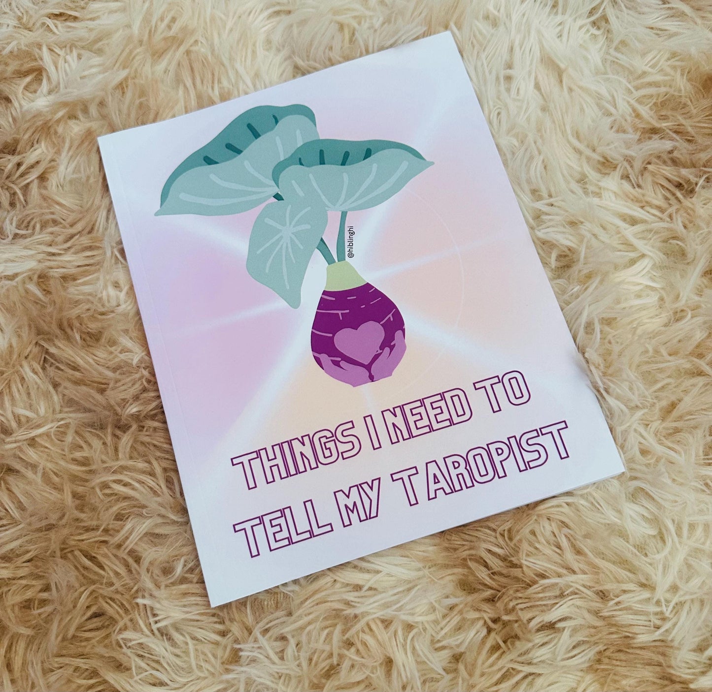Things I Need To Tell My Taropist Journal- Lined Journal