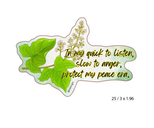 In my quick to listen, slow to anger, protect era vinyl sticker