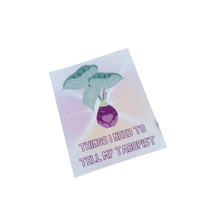 Things I Need To Tell My Taropist Journal- Lined Journal