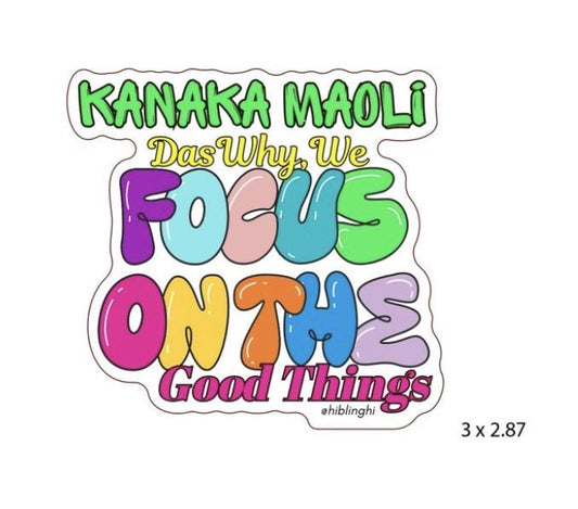 Kanaka Maʻoli Das Why vinyl sticker