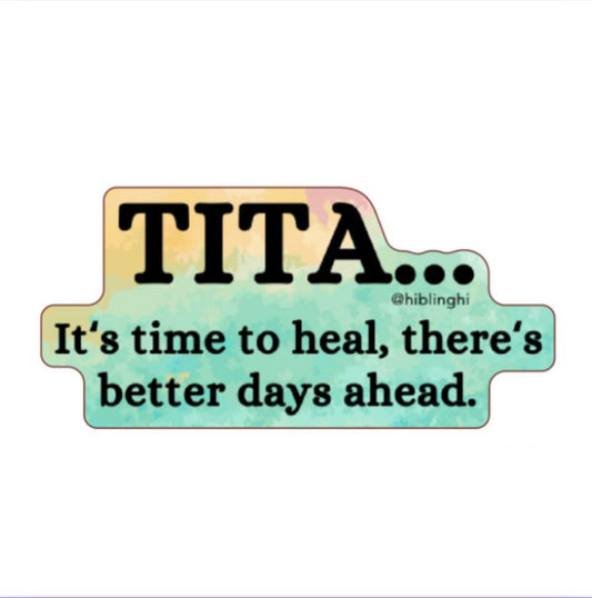 Tita die cut vinyl sticker, Hawaii stickers
