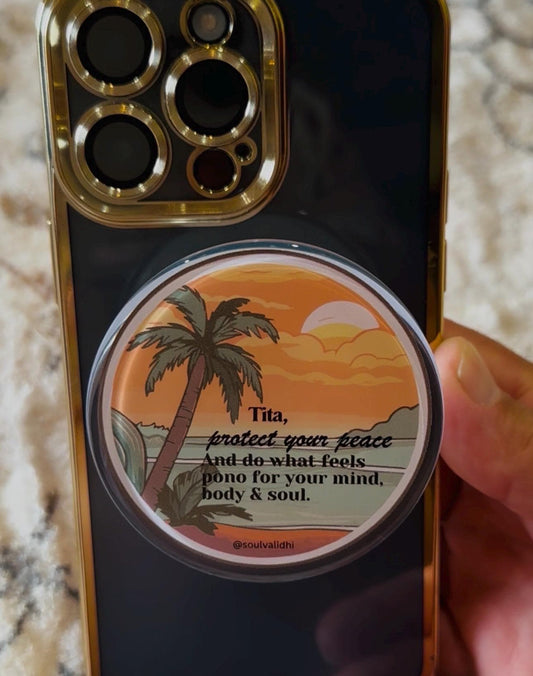 Tita Protect Your Peace cell phone grip