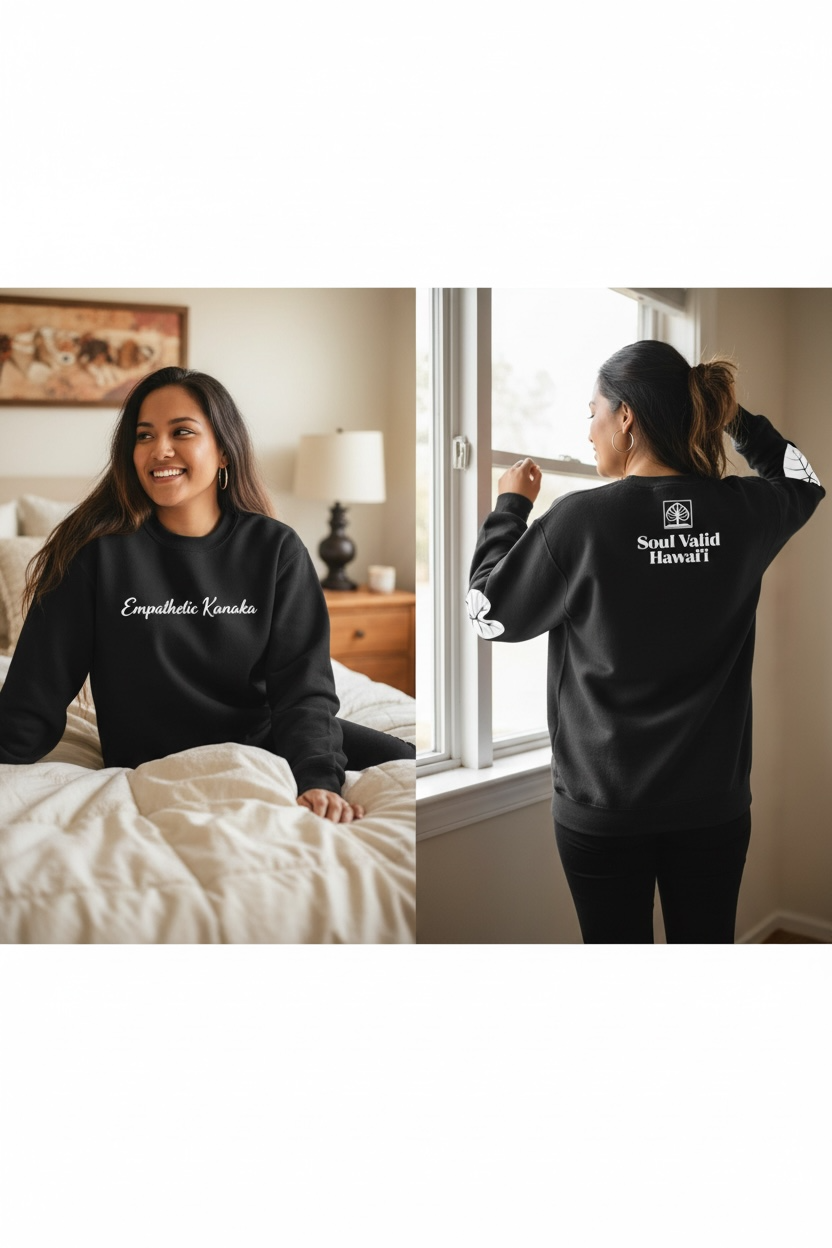 Empathetic Kanaka Sweater (black)
