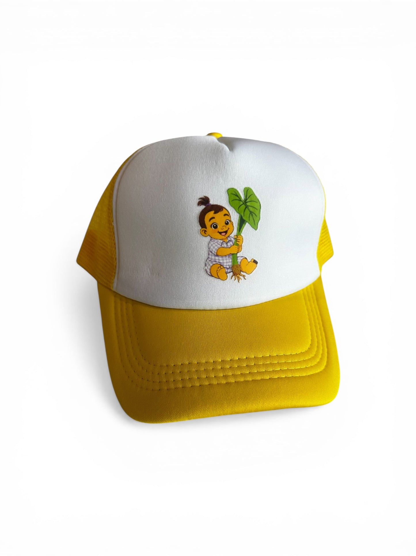Kini Baby Trucker Hat (yellow)