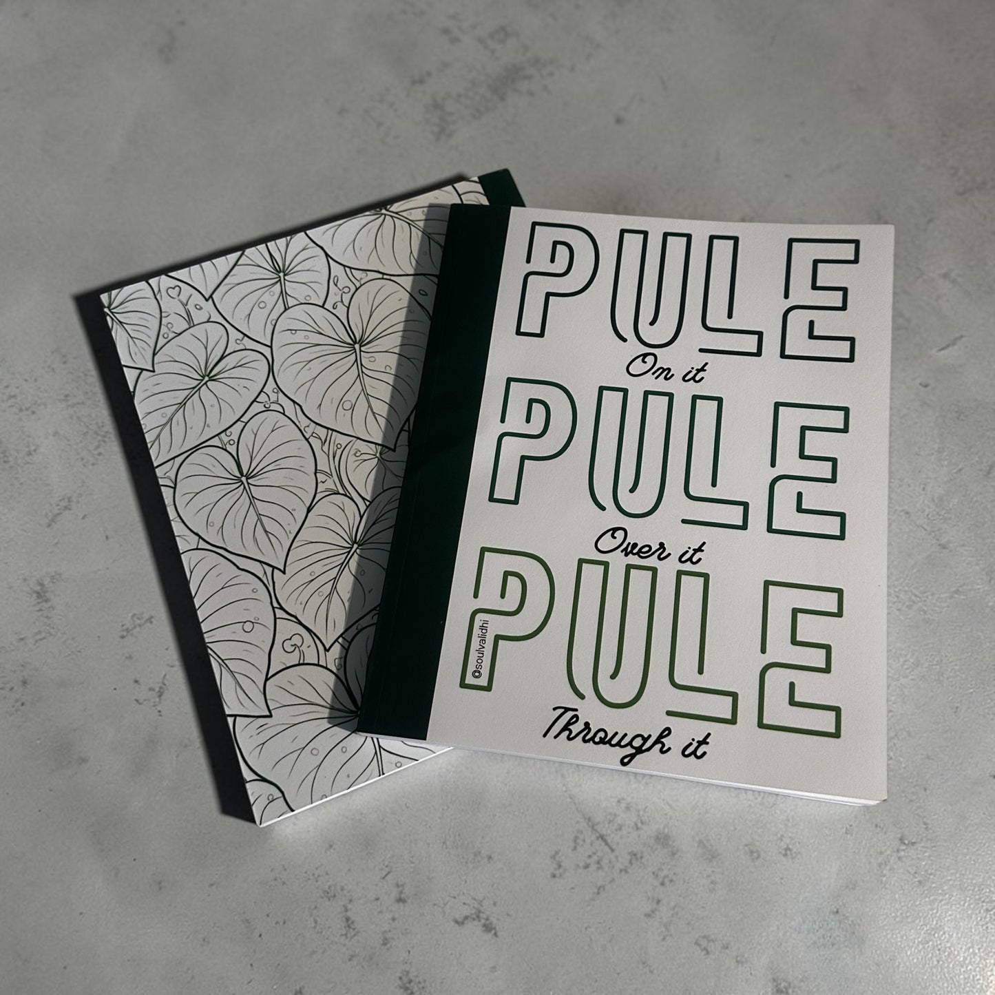 Pule on it Pule over it Pule through it journal