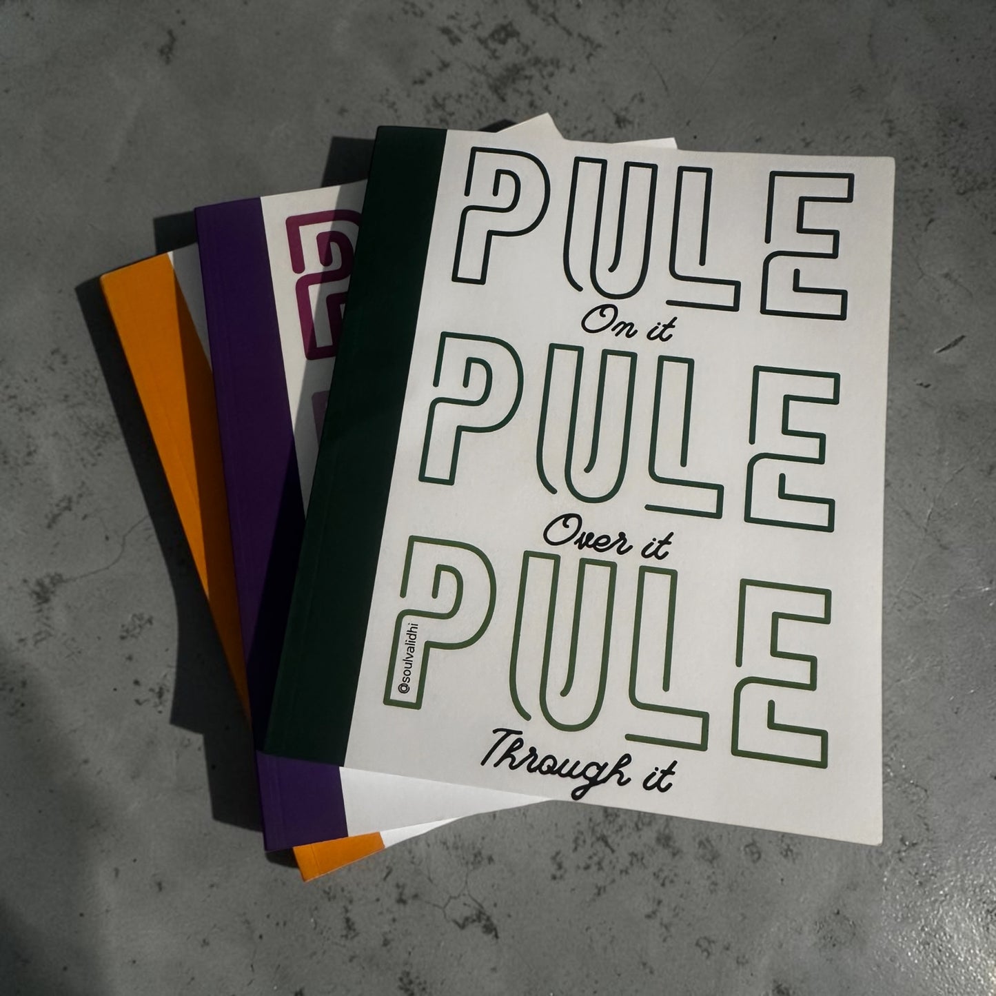 Pule on it Pule over it Pule through it journal