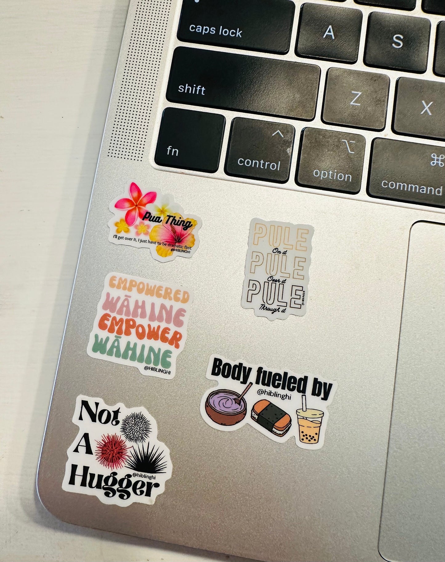 Not A Hugger Mini sticker pack