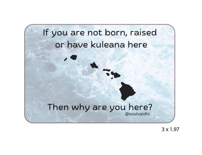 Kuleana Vinyl Sticker