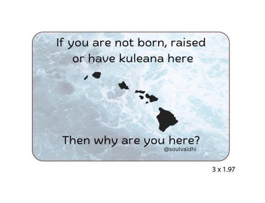 Kuleana Vinyl Sticker