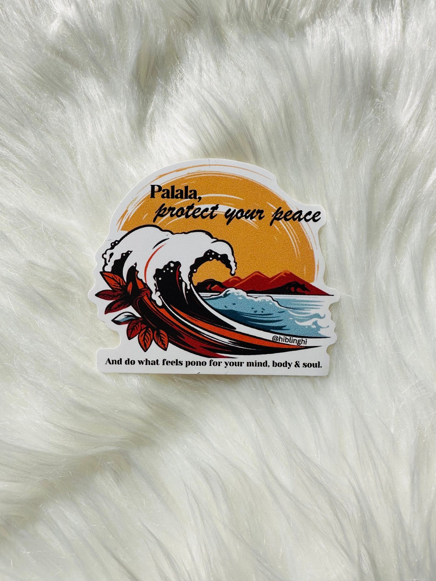 Palala Protect Your Peace Vinyl Sticker